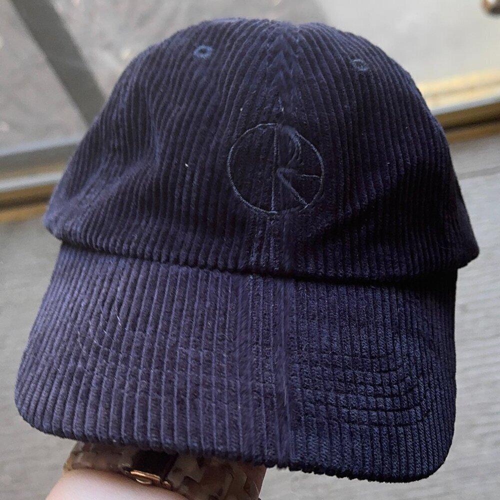 Polar Skate Co. Hat Men's Size Large Blue Logo Baseball Cap Adjustable Corduroy - Picture 6 of 6